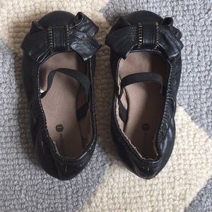 Baby/toddler girls Nordstrom black ballet flats